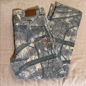 Mens Wrangler Camo Pants size 36x32